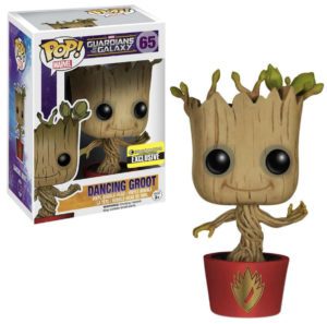 Funko POP! Marvel Guardians of the Galaxy Dancing Groot (Red) Limited Edition Entertainment Earth
