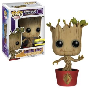 Funko POP! Marvel Guardians of the Galaxy Dancing Groot (Rot) Limitierte Auflage Entertainment Earth