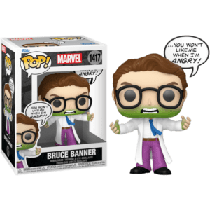Funko POP! Marvel Bruce Banner (...You Won't Like Me When I'm Angry!)