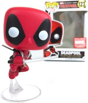 Funko POP! Marvel Deadpool (Leaping) Limitierte Auflage Collector Corps