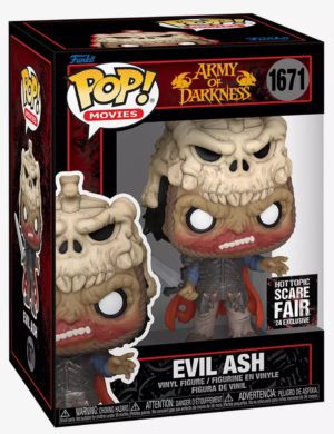 Funko POP! Movies Army of Darkness Evil Ash Limitierte Auflage Scare Fair 2024