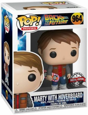 Funko POP! Retour vers le Futur Marty with Hoverboard Edition Limitée