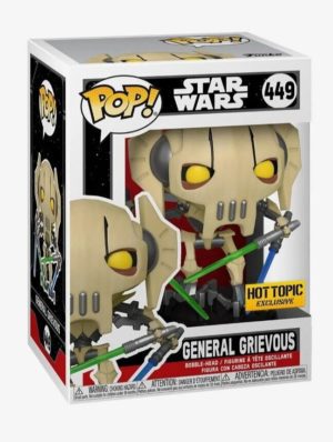 Funko POP! Star Wars General Grievous (Four Lightsabers) Limitierte Auflage Hot Topic