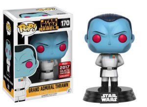 Funko POP! Star Wars Rebels Grand Admiral Thrawn Limited Edition Galactic Convention 2017