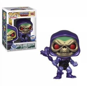 Funko POP! Television Les Maîtres de l'Univers Battle Armor Skeletor Métallique Edition Limitée Gemini Collectibles