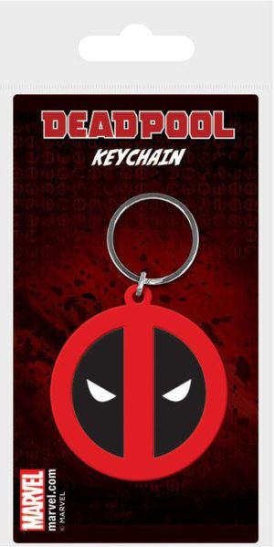Keychain Deadpool Symbol 6cm