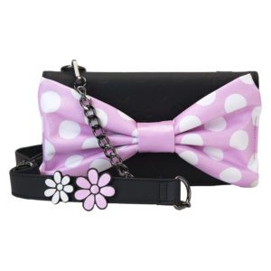 Loungefly Disney Minnie Floral Rock the Dots shoulder bag