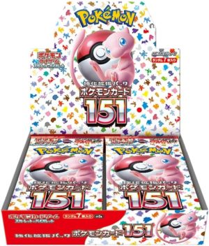Pokémon Booster Box TCG - 151 - SV2a - JP