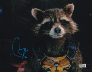 Bradley Cooper - Photo Signée - Les Gardiens de la Galaxie (Rocket Raccoon) - COA Beckett