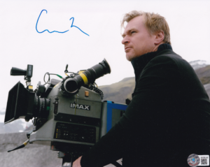 Christopher Nolan - Signiertes Foto - COA Beckett