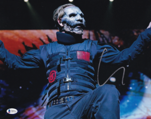 Corey Taylor - Photo Signée - Slipknot - COA Beckett