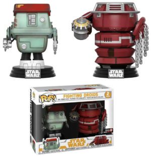 Funko POP! 2-Pack Star Wars Fighting Droids Limited Edition GameStop