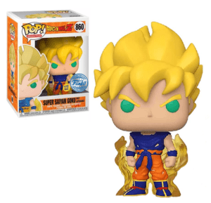 Funko POP! Animation Dragon Ball Z Super Saiyan Goku First Appearance Glow in the Dark Limited Edition