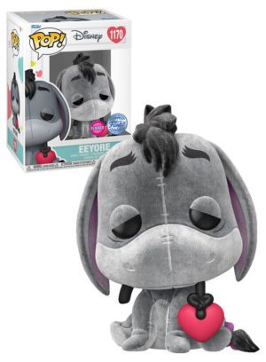 Funko POP! Disney Eeyore with Heart Flocked Limited Edition