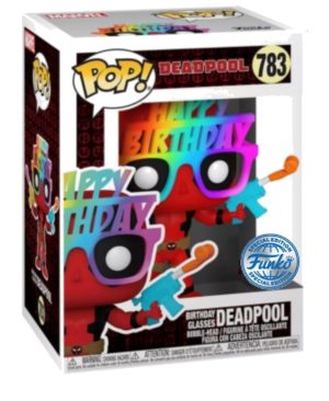 Funko POP! Marvel Deadpool (Happy Birthday Glasses) Limited Edition