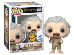 Funko POP! Movies Lord of the Rings Bilbo Baggins Limited Edition Chase + Acrylic Box