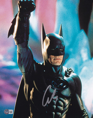 George Clooney - Signiertes Foto - Batman (Batman & Robin) - COA Beckett
