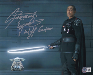 Giancarlo Esposito - Photo Signée - Moff Gideon (Star Wars The Mandalorian) COA Beckett