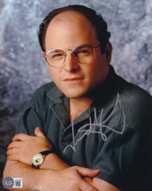 Jason Alexander - Signed Photo - George Costanza (Seinfeld) - COA Beckett