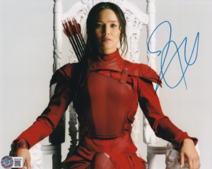 Jennifer Lawrence - Photo Signée -  Katniss Everdeen (The Hunger Games) - COA Beckett