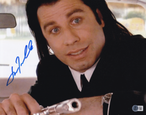 John Travolta - Signiertes Foto - Pulp Fiction (Vincent Vega) - COA Beckett