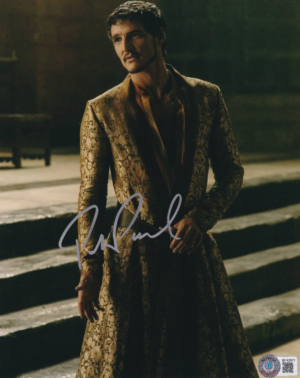 Pedro Pascal - Signed Photo - Oberyn Martell (Game of Thrones) - COA Beckett
