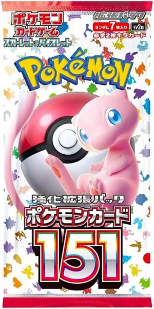 Pokémon Booster TCG - 151 - SV2a - JP