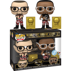 Funko POP! 2-Pack Hall of Fame - The Dudley Boyz Bubba Ray & D-Von (Red Camo) Limited Edition
