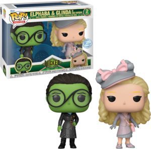 Funko POP! 2-Pack Movies Wicked Elphaba & Glinda in Shiz Uniform Limitierte Auflage