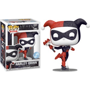 Funko POP! DC Comics Batman The Animated Series Harley Quinn with Staff Diamond Limited Edition