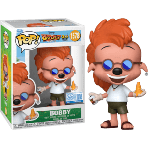 Funko POP! Disney 30th Anniversary A Goofy Movie - Bobby with Leaning Tower of Cheeza Limited Edition