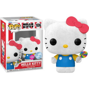 Funko POP! Sanrio Hello Kitty - Hello Kitty with Lollipop Flocked Limited Edition
