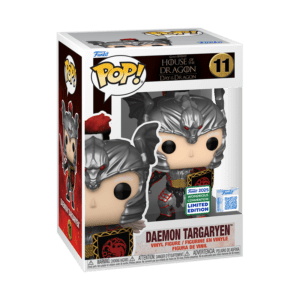 Funko POP! Television House of the Dragon Daemon Targaryen (Targaryen Armor) Limitierte Auflage Wondrous Convention 2025