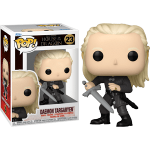 Funko POP! Television House of the Dragon Daemon Targaryen with Dark Sister (No Armor)