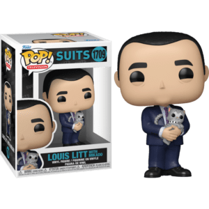 Funko POP! Television Suits Louis Litt with Mikado