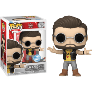 Funko POP! WWE LA Knight (Yellow T-Shirt) Limited Edition