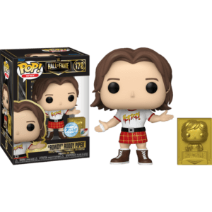 Funko POP! WWE "Rowdy" Roddy Piper (With Hall of Fame Plaque) Edition Limitée