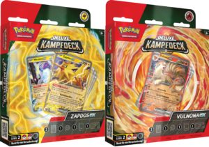 Pokémon TCG - Deluxe Kampfdeck - Zapdos EX ou Vulnona EX - DE