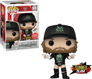 Funko POP! WWE Triple H (Degeneration X SummerSlam 2009) + Pin Limited Edition GameStop