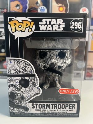 Funko POP! Star Wars Stormtrooper (Futura) Limited Edition Target - Imperfect Box