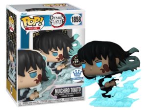 Funko POP! Animation Demon Slayer Muichiro Tokito (Mist Breathing) Glow in the Dark Limited Edition Chase + Acrylic Box