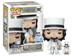 Funko POP! Animation One Piece Rob Lucci with Hattori Limited Edition Toy Temple Pre-Release
