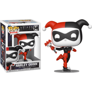 Funko POP! DC Comics Batman The Animated Series Harley Quinn with Staff