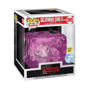 Funko POP! Deluxe Games Dungeons and Dragons Gelatinous Cube with Dracolich 15cm Glow in the Dark Limited Edition
