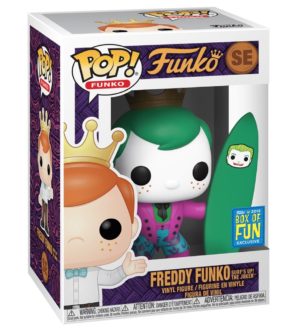 Funko POP! Funko Freddy Funko Surf's Up! Joker Limitierte Auflage Box of Fun 2019 - 3000 Stück + Acrylbox