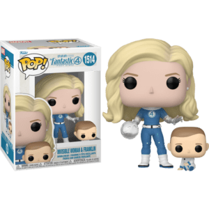 Funko POP! Marvel The Fantastic Four: First Steps Invisible Woman & Franklin