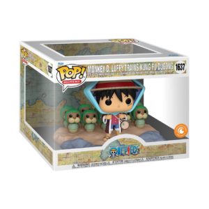 Funko POP! Moment Animation One Piece Monkey D. Luffy Trains Kung Fu Dugong Limited Edition Crunchyroll