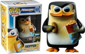 Funko POP! Movies Die Pinguine aus Madagascar Skipper (Cheesy) Limitierte Auflage Summer Convention 2015 + Acrylbox