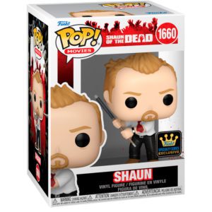 Funko POP! Movies Shaun of the Dead - Shaun with Pool Cue Limited Edition