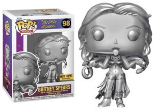 Funko POP! Rocks Britney Spears Slave 4U (Platinum) Edition Limitée Hot Topic